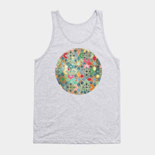 Gilt & Glory - Colorful Moroccan Mosaic Tank Top